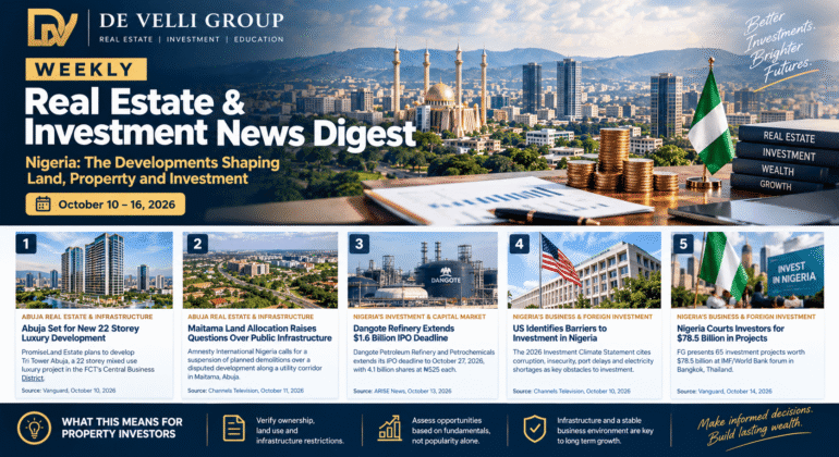 Abuja Real Estate Investment Digest 1